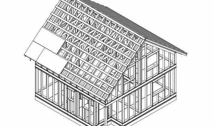 Каркасный дом КД-93