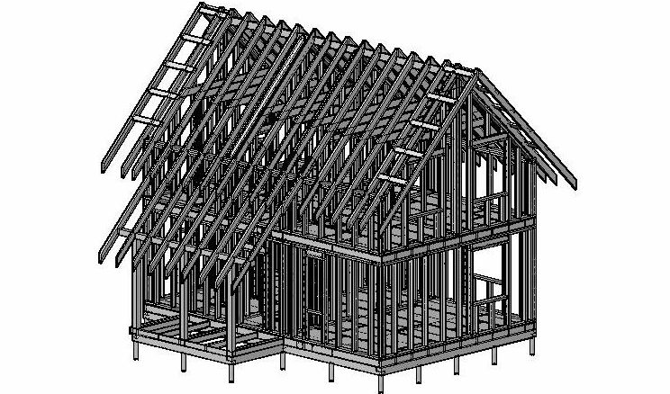 Каркасный дом КД-92