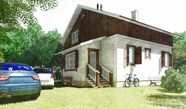 Каркасный дом Реус 129