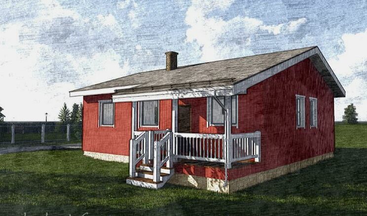 Каркасный дом Оклахома 86