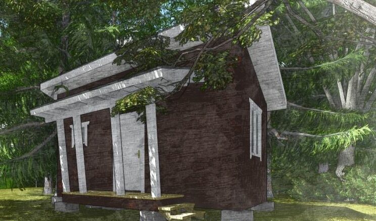 Каркасная сауна Йокерит 14