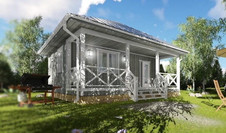 Каркасная баня Ельня 36