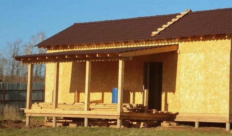 Каркасная баня КБ-41