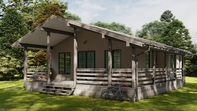 Каркасный дом Иским-98